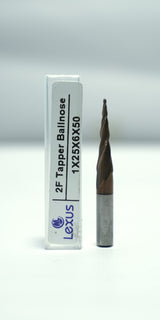 2F TAPER BALLNOSE (CARBIDE)