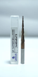 2F TAPER BALLNOSE (CARBIDE)