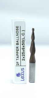 2F TAPER BALLNOSE (CARBIDE)