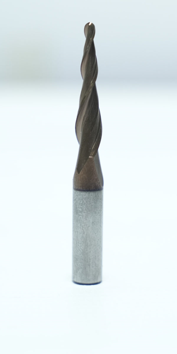 2F TAPER BALLNOSE (CARBIDE)