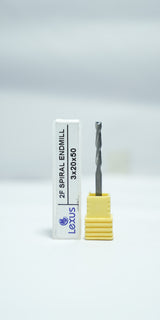 2F SPIRAL ENDMILL (CARBIDE)