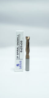 2F SPIRAL ENDMILL (CARBIDE)