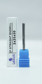 2F STRAIGHT ENDMILL (CARBIDE)