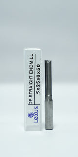 2F STRAIGHT ENDMILL (CARBIDE) (HEAVY DUTY)
