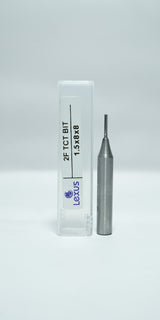 2F TCT STRAIGHT BIT (TUNGSTEN CARBIDE TIP)