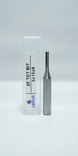2F TCT STRAIGHT BIT (TUNGSTEN CARBIDE TIP)