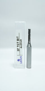 3F TCT STRAIGHT BIT (TUNGSTEN CARBIDE TIP)