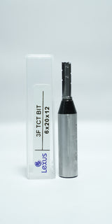 3F TCT STRAIGHT BIT (TUNGSTEN CARBIDE TIP)