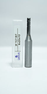 3F TCT STRAIGHT BIT (TUNGSTEN CARBIDE TIP)