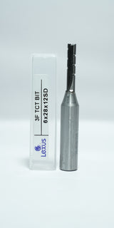 3F TCT STRAIGHT BIT (TUNGSTEN CARBIDE TIP)
