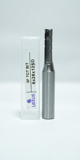 3F TCT STRAIGHT BIT (TUNGSTEN CARBIDE TIP)