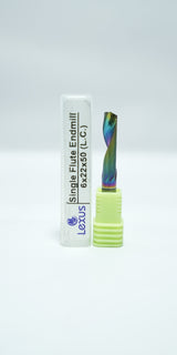 SINGLE FLUTE ENDMILL FOR ALUMINUM (DLC)