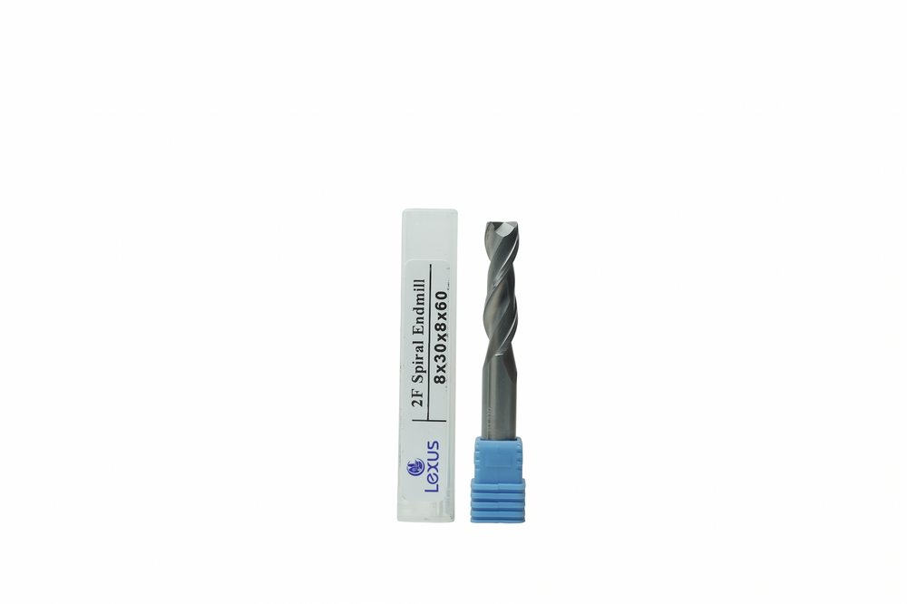 2F SPIRAL ENDMILL (CARBIDE)