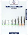 2F TAPER BALLNOSE (CARBIDE)